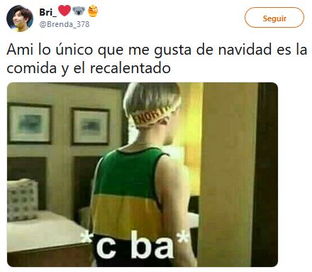 Memes recalentados para sobrevivir la cruda navidad