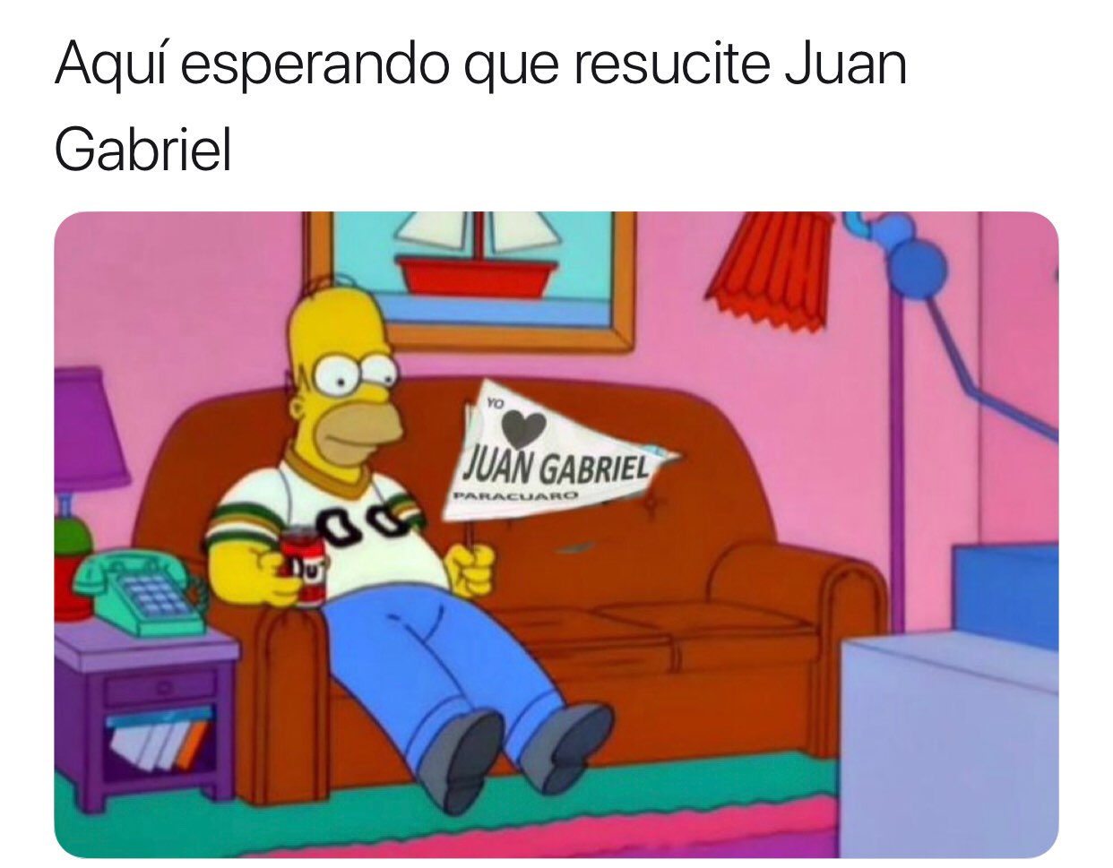 Memes por resurrección de Juan Gabriel