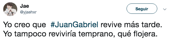 Memes por resurrección de Juan Gabriel