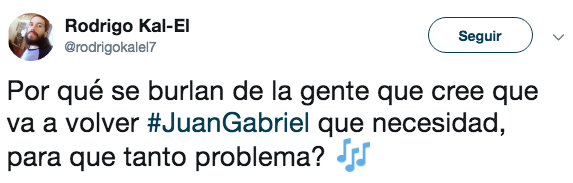 Memes por resurrección de Juan Gabriel