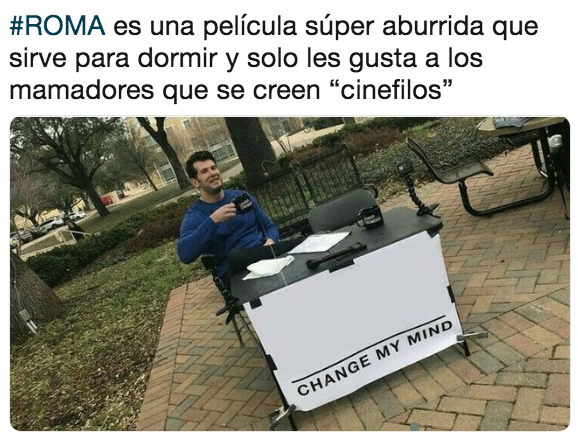 Memes de Roma de Cuarón