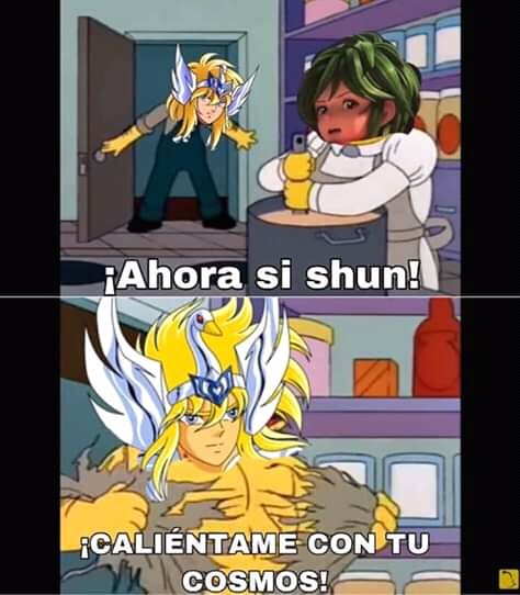 Memes porque Shun ahora es mujer