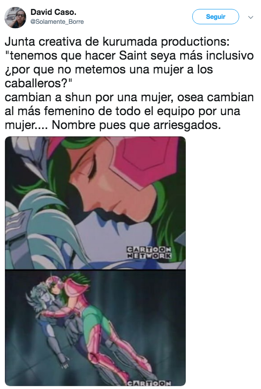 Memes porque Shun ahora es mujer