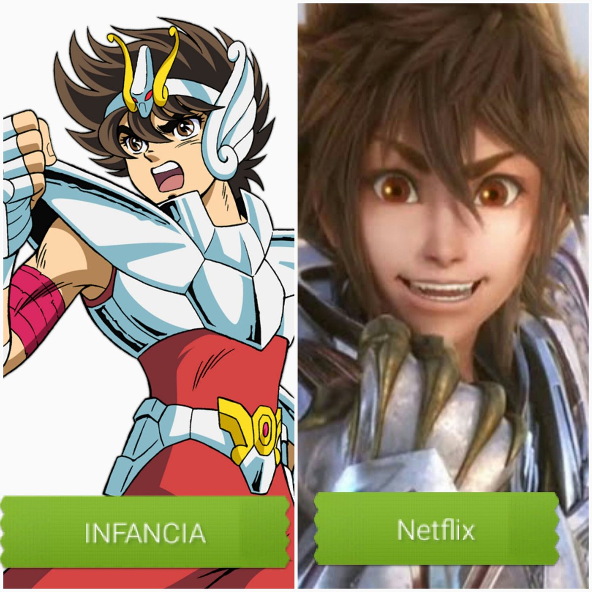 Memes porque Shun ahora es mujer