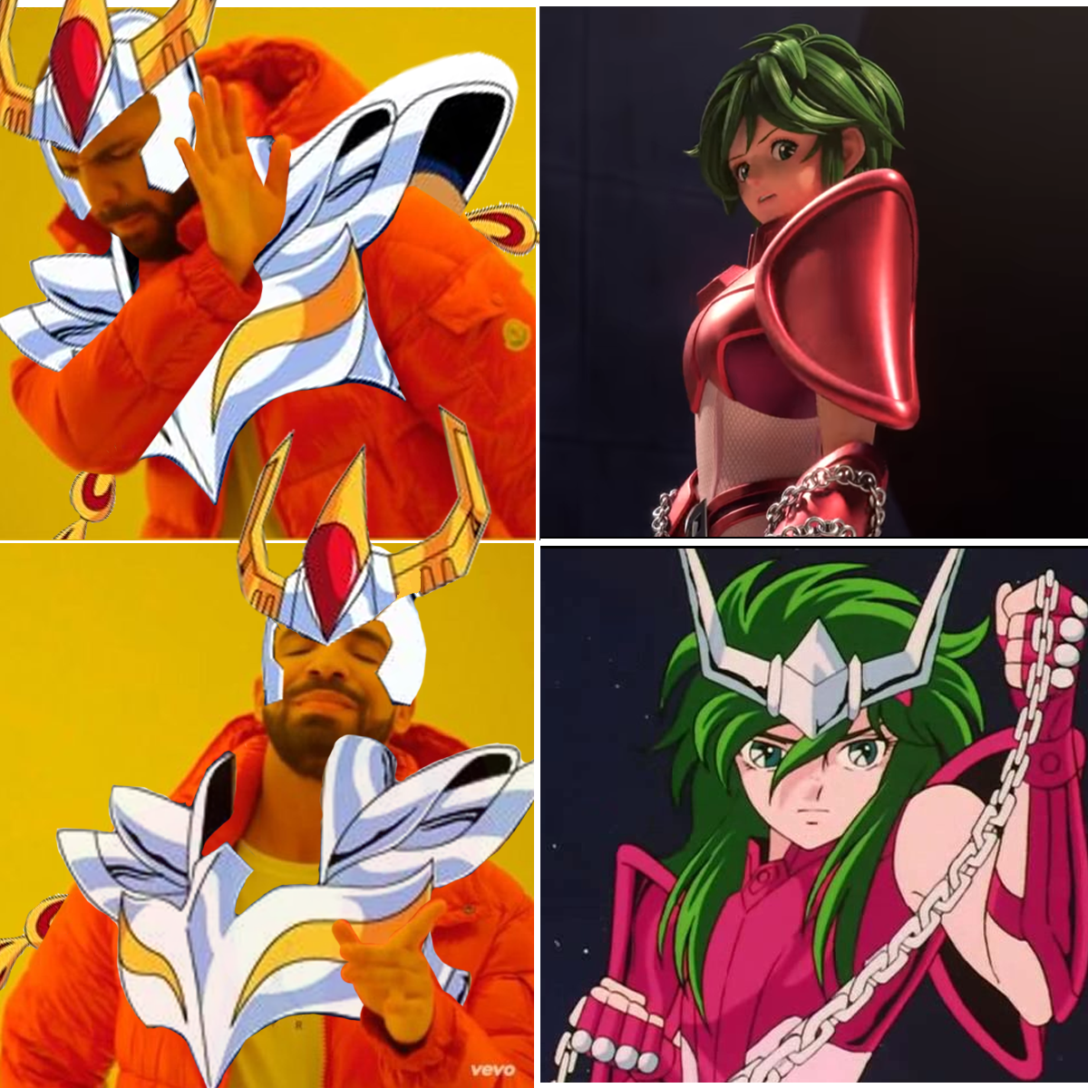 Memes porque Shun ahora es mujer