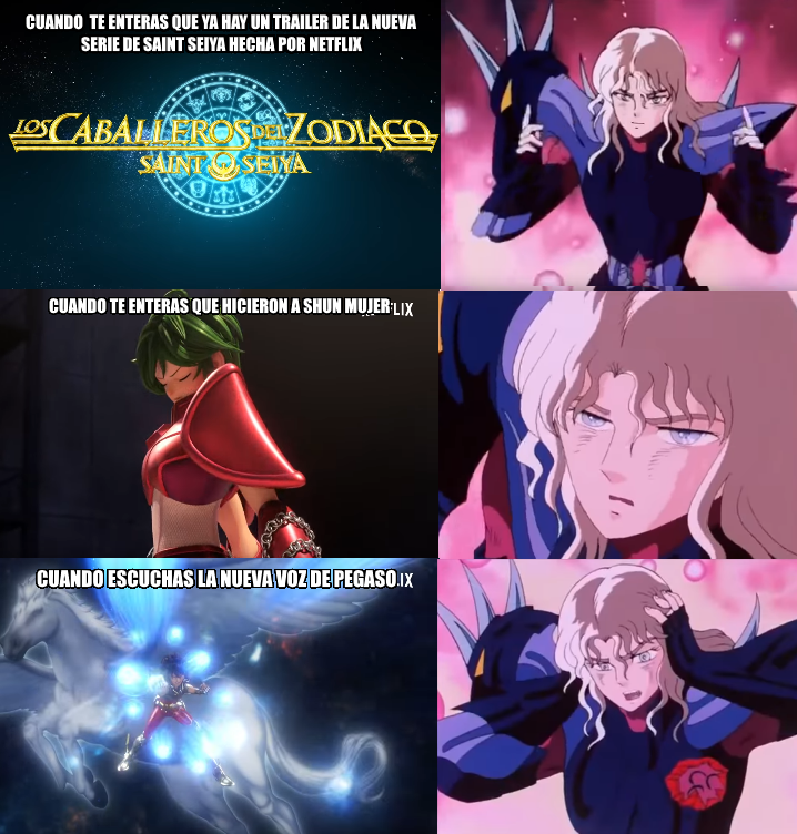 Memes porque Shun ahora es mujer