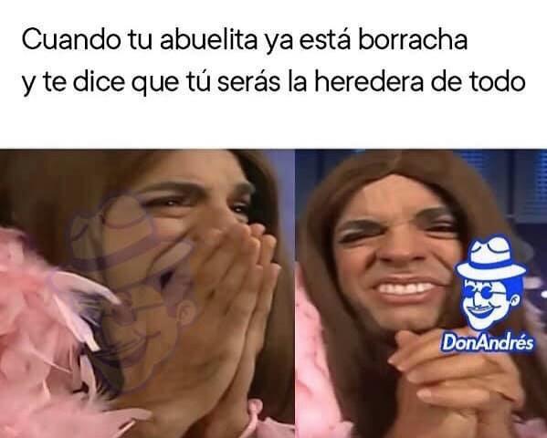 Memes de los terrenos de la abuela