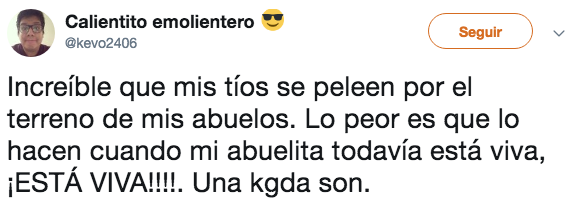 Memes de los terrenos de la abuela