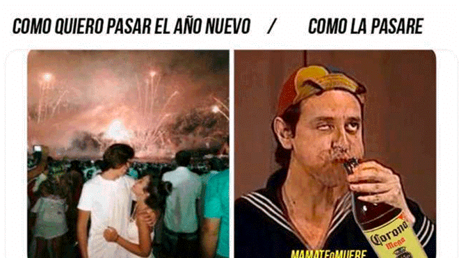 Memes más reales que tus propósitos para recibir Año Nuevo
