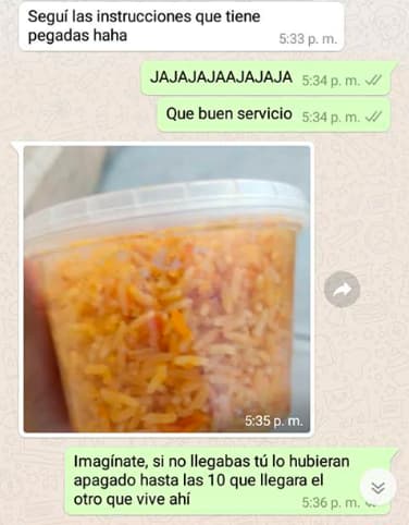 Dejó la estufa prendida y creó la mejor historia de drama