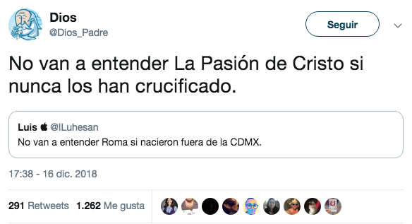 Tweet sobre Roma desata risas en Twitter