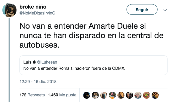 Tweet sobre Roma desata risas en Twitter