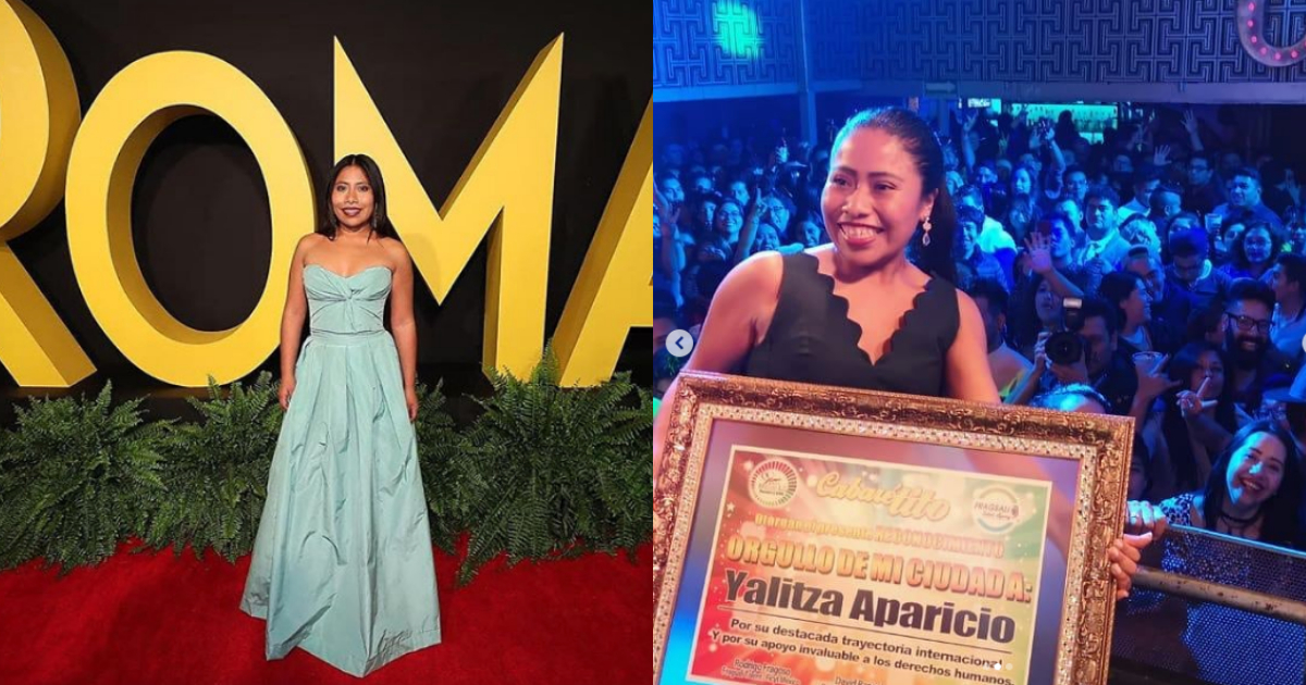 Yalitza Aparicio Reconocimiento Comunidad LGBT, Yalitza Aparicio Premio Orgullo De Mi Ciudad, Orgullo De Mi Ciudad, Yalitza Aparicio, Comunidad LGBT, LGBT