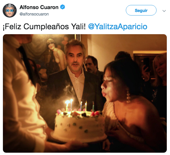 Así festejó Yalitza Aaparicio su cumpleaños
