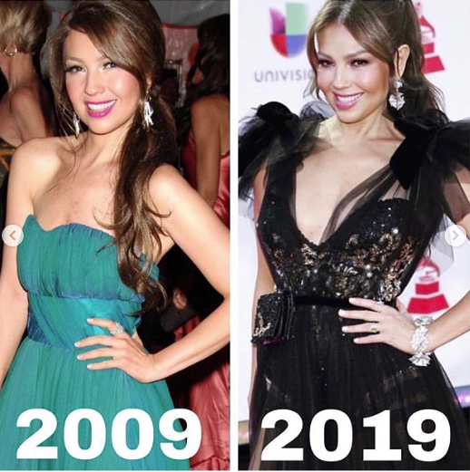#10YearChallenge: así se veían los famosos en 2009