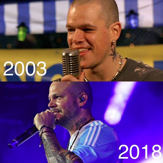 #10YearChallenge: así se veían los famosos en 2009