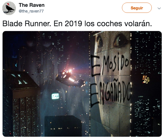 Memes para celebrar el 2019 como en Blade Runner