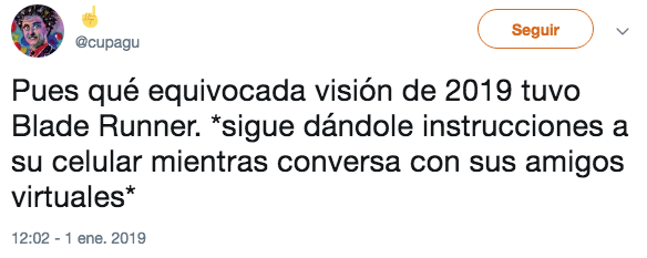 Memes para celebrar el 2019 como en Blade Runner
