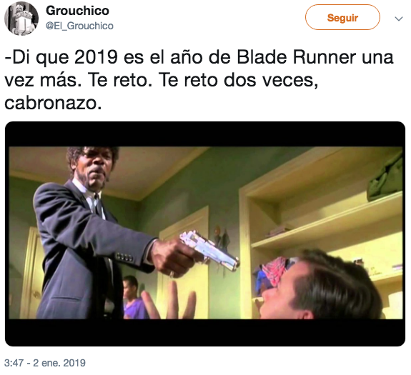 Memes para celebrar el 2019 como en Blade Runner
