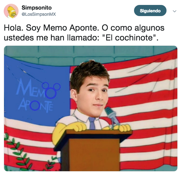 Memes denuncian acoso de Memo Aponte