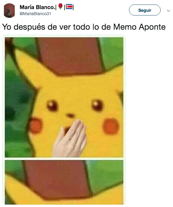 Memes denuncian acoso de Memo Aponte