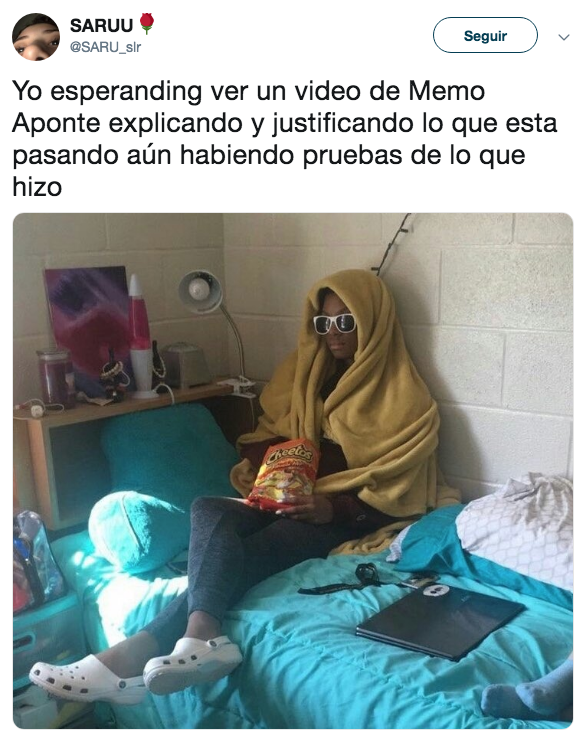 Memes denuncian acoso de Memo Aponte