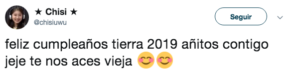Gente cree que Tierra cumplió 2019