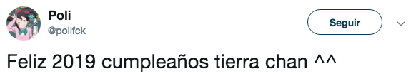 Gente cree que Tierra cumplió 2019
