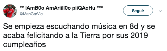 Gente cree que Tierra cumplió 2019