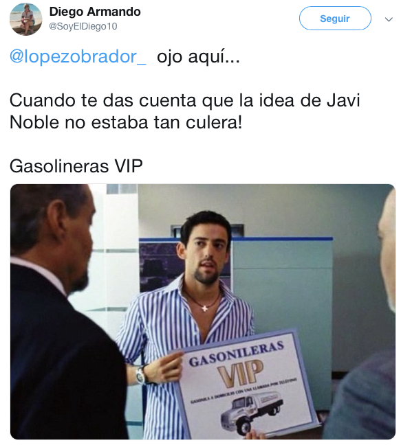 Luis Gerardo Méndez bloqueará memes de Javi Noble
