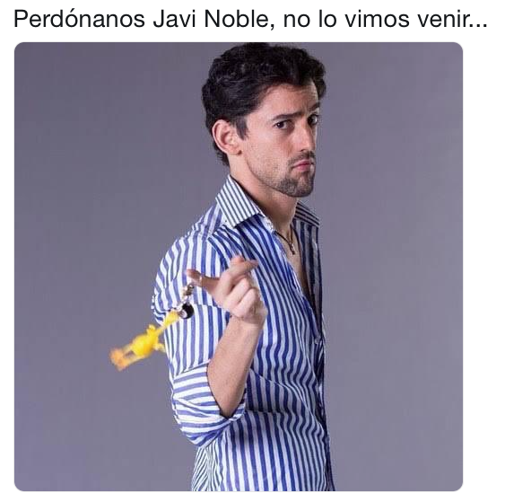 Luis Gerardo Méndez bloqueará memes de Javi Noble