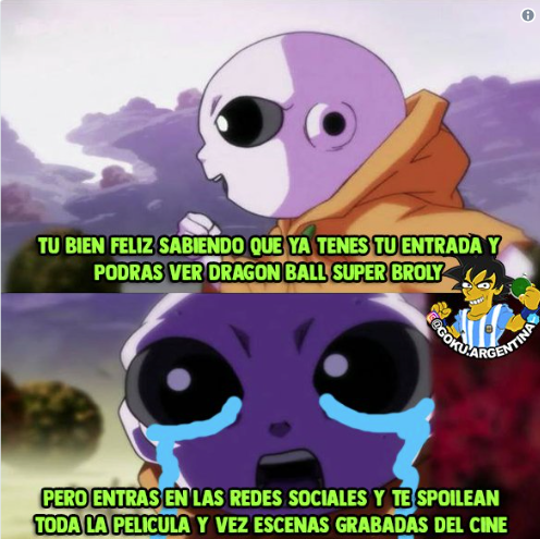 Mejores memes de la nueva película de Dragon Ball