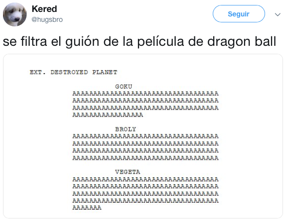 Mejores memes de la nueva película de Dragon Ball