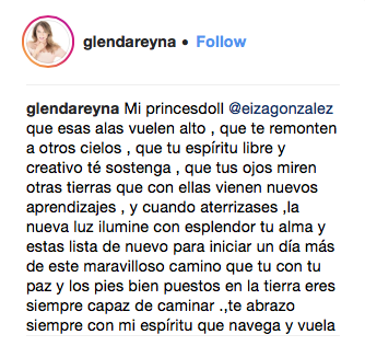 Eiza González preocupa por sus mensajes en Intagram