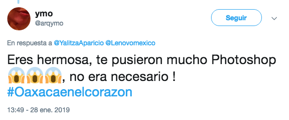 Foto de Yalitza Aparicio genera controversia por blanqueamiento
