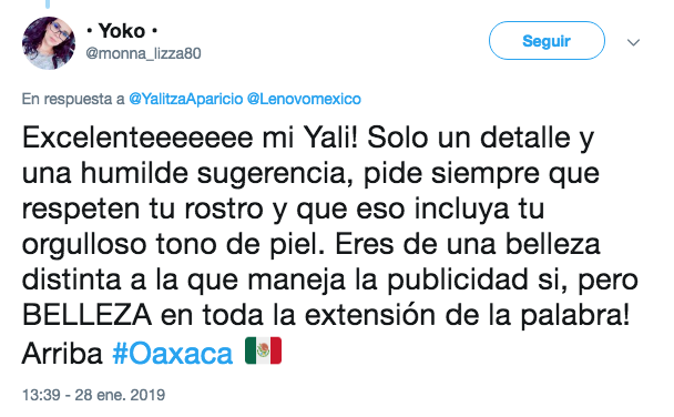 Foto de Yalitza Aparicio genera controversia por blanqueamiento