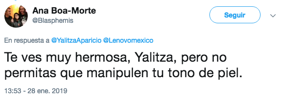 Foto de Yalitza Aparicio genera controversia por blanqueamiento