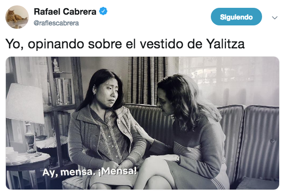 Critican vestido de Yalitza Aparicio en los Golden Globes