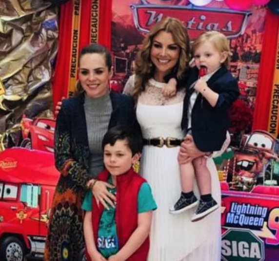 Así festejó Marjorie de Sousa el cumpleanos de su hijo Matías