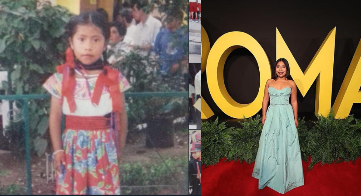 Las fotos de Yalitza Aparicio antes y después de ROMA