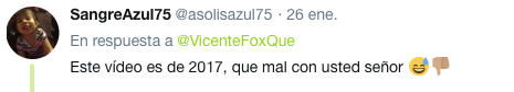 Fox compartió video falso contra la Cuarta Transformación