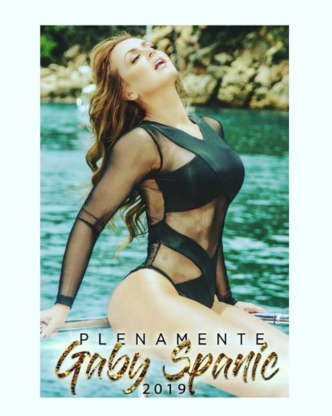 Gaby Spanic presenta candente calendario
