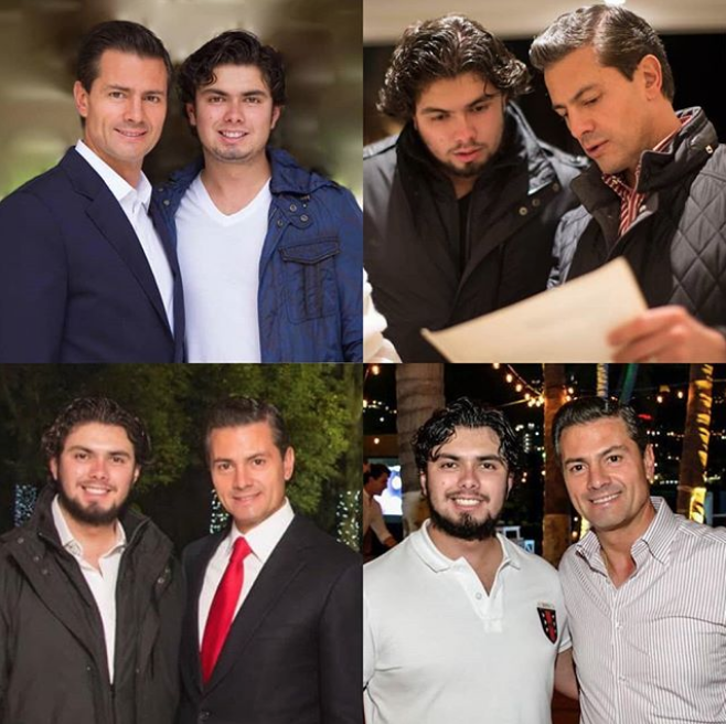 Luis Miguel asiste a la fiesta de cumpleaños de Enrique Peña Nieto