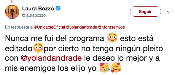 Laura Bozzo se pelea con Yolanda Andrade