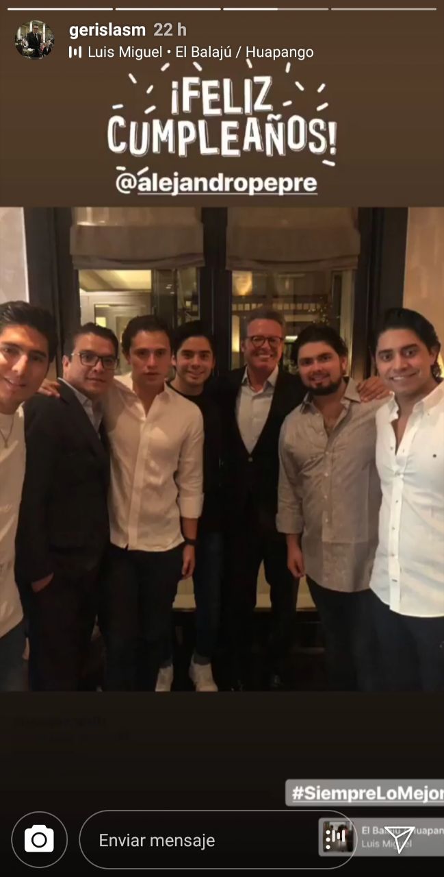 Luis Miguel aparece en el cumpleaños del hijo de Enrique Peña Nieto