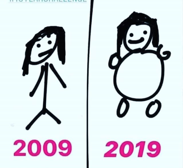 Mejores memes 10 year challenge