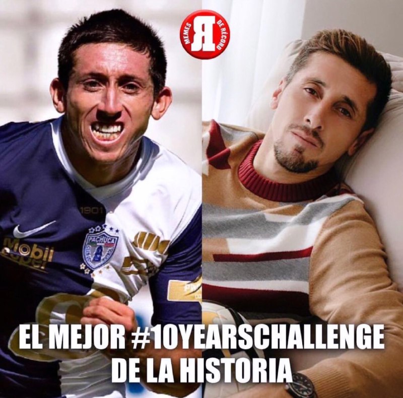 Mejores memes 10 year challenge