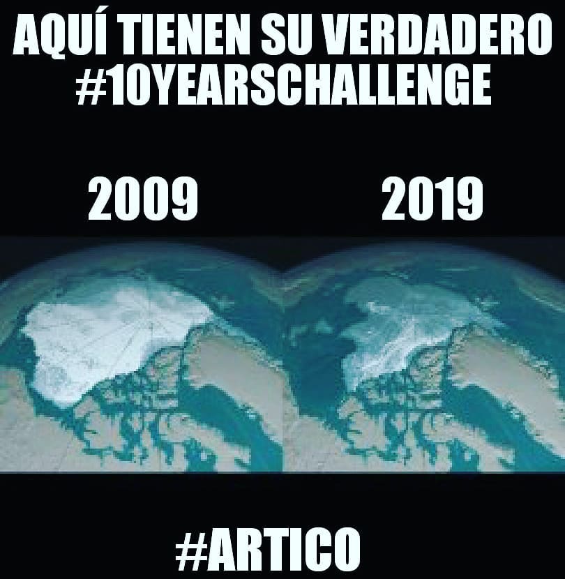Mejores memes 10 year challenge