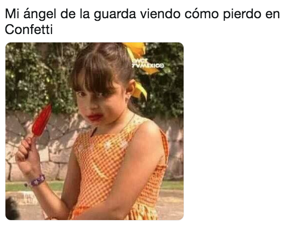Memes de Confetti México