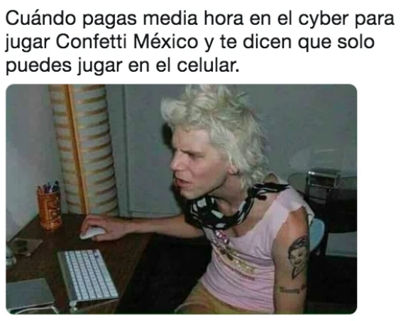Memes de Confetti México
